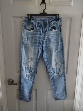 American Eagle Outfitters Airflex+ Athletic Jeans Size 28x28